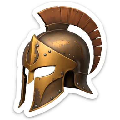 spartan helmet sticker