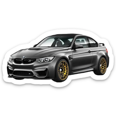 BMW M3 CS sticker