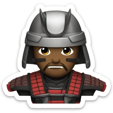 samurai sticker