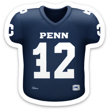 penn state jersey nina long sticker