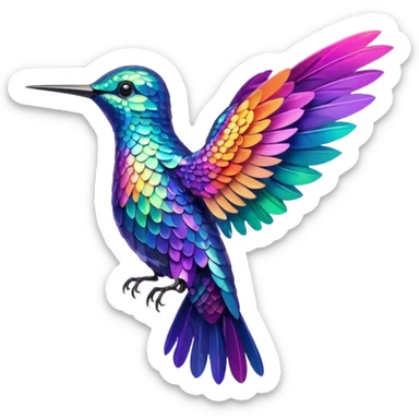 Colibri sticker