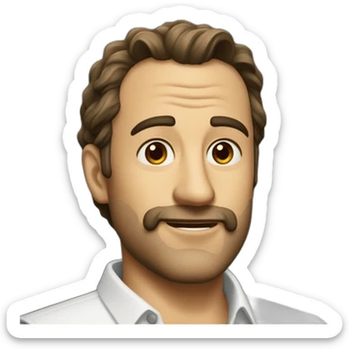 Jean du jardin sticker