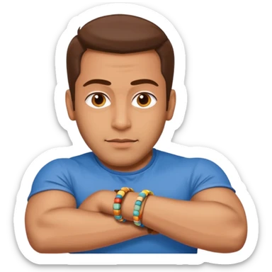 Salman khan bracelet emoji sticker