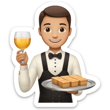 waiter emoji sticker