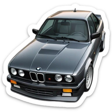 bmw m3 e30 sticker