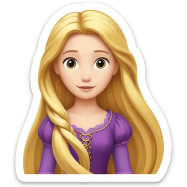rapunzel sticker