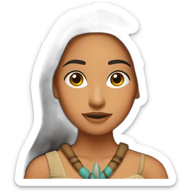 Pocahontas sticker