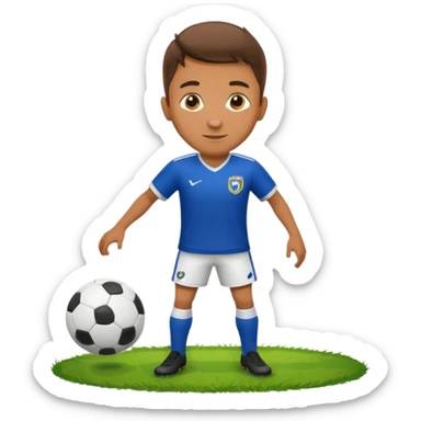Jogador de futebol sticker