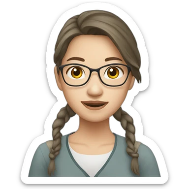 sophie, student in vietnam sticker