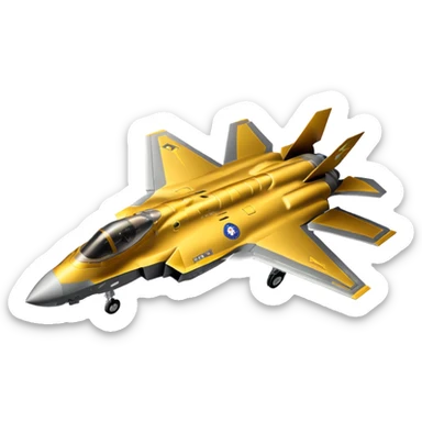 F-35 lightning 2 jet  sticker