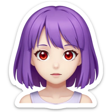 Iris Heart from Neptunia sticker