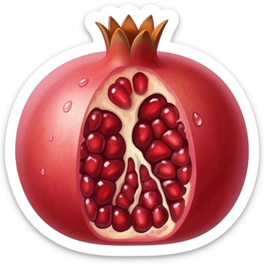 Pomegranate sticker