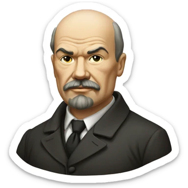 lenin sticker