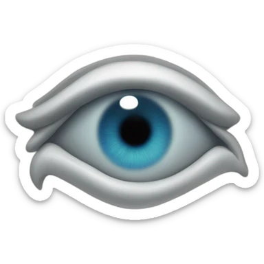 Spiritual eye sticker