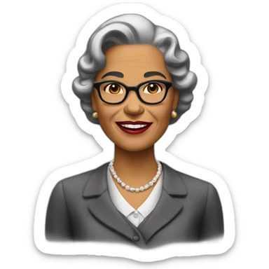 Rosa park 1955 sticker