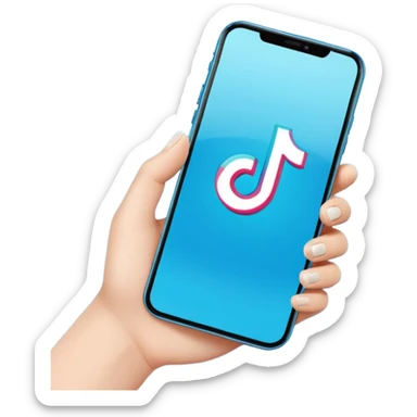 TİKTOK MAVİ TİK sticker