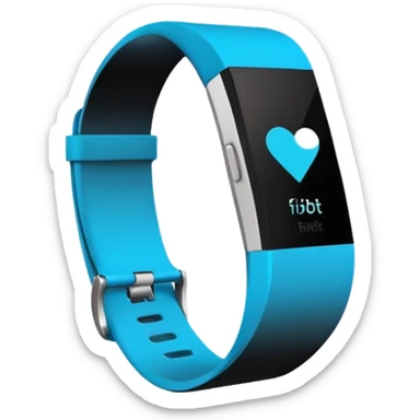 Fitbit logo sticker
