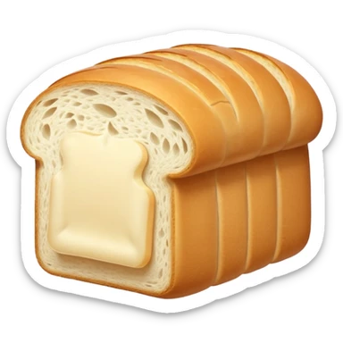Packet of White Bread sticker