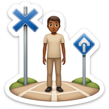 mach mir eine grafik die zeigt das man sien ganzes leben umkrempelt sticker