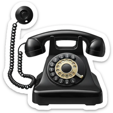 Landline Phone sticker