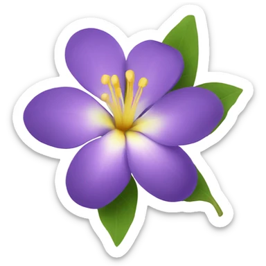 thai flower sticker