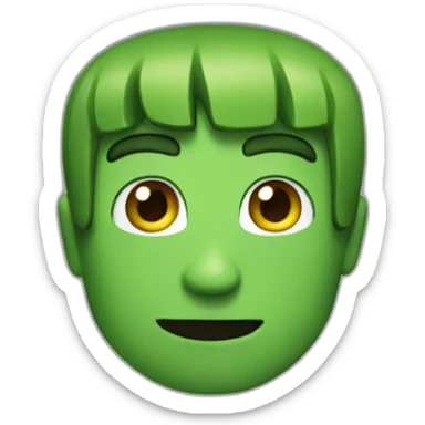 Steve as creeper sticker