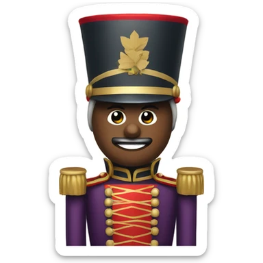 Nutcracker soldier sticker
