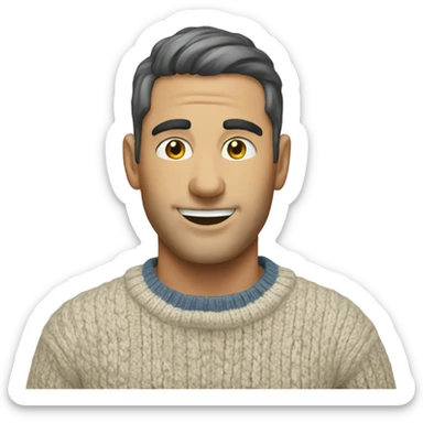 knitwear sweater sticker