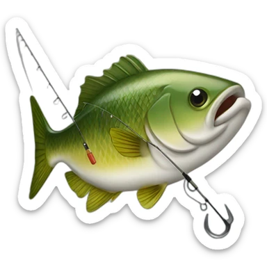 fishing sticker