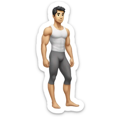 aeshetic lean physique sticker
