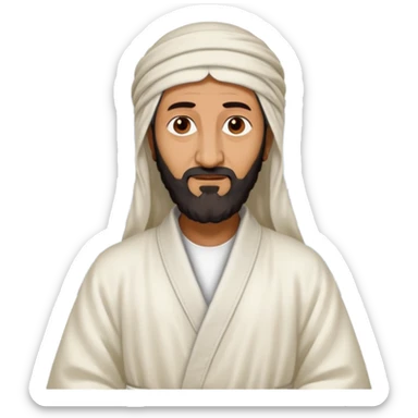 Osama bin Ladin standing on a plane sticker