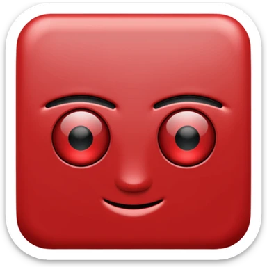 Matrix in marron red sticker