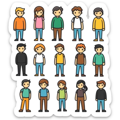 Leila Hormozi, Alex Hormozi, Josh King Madrid JetSet, Tefi Valenzuela, Ana Cheri, Valeria Orsini, Timiree, Kim Kardashian , Kylie Jenner, Narmin Assira, Jamie Maelani, Ashley Flores, Dan Fleyshman, DanielG, Shelby Sapp sticker