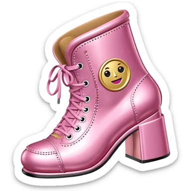 Moschino style spam can shoe sculpture  sticker