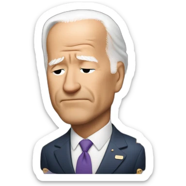 sleepy Joe biden sticker