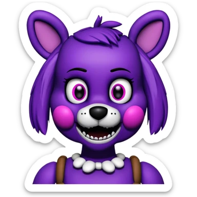 Bonnie from fnaf sticker