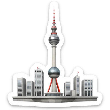 Berlin Fernsehturm sticker