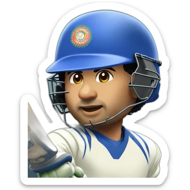 Sachin Tendulkar sticker