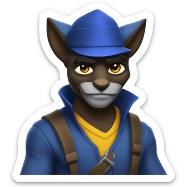 Sly cooper sticker