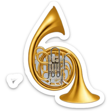 Preset_5 its a  French horn instrument sticker