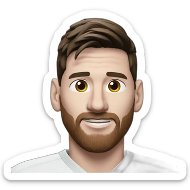 Lionel Messi in psg sticker