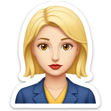 woman libertarian  sticker