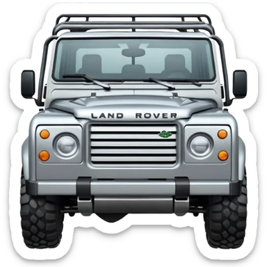 Land rover sticker