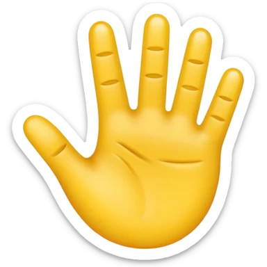Fingering emoji sticker