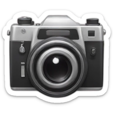 photocamera in anime style sticker