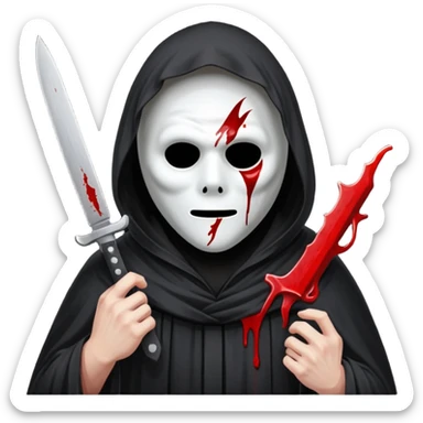 killer Dead by Daylight The Ghost Face (Danny Johnson) sticker