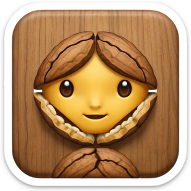 walnut sticker