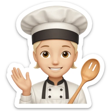 cute chef sticker