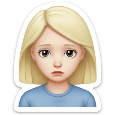 girl sad and missing boyfriend sticker