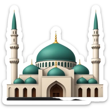Türkiye konya mevlana mosque sticker